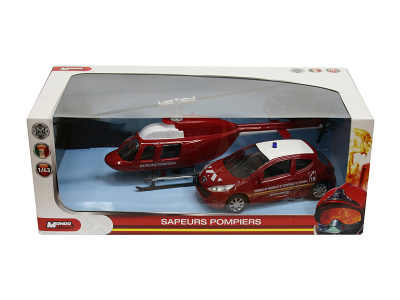 Mondo Motors | M 1:43 | SECURITY Set Sapeurs Pompiers ( F )