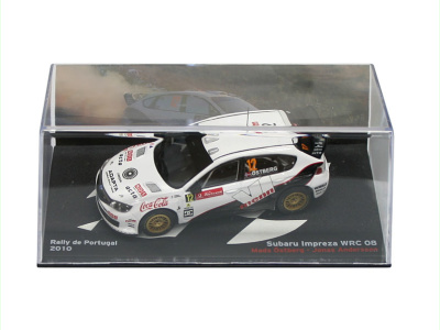 Altaya | M 1:43 | SUBARU Impreza WRC 08 #12 - M.Östberg / J.Andersson - Rally de Portugal (2010)