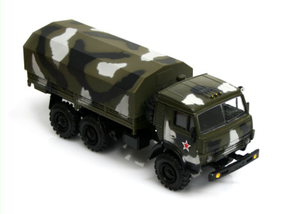 Elekon | M 1:43 | KamAZ 4310 - Russian Military Truck (1983) / Green Camouflage