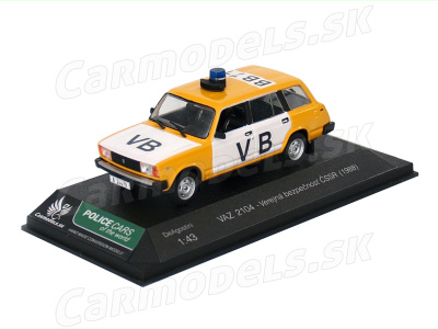 Carmodels SK / DeA | M 1:43 | VAZ 2104 Lada - Verejná bezpečnosť ČSSR ( 1988 )