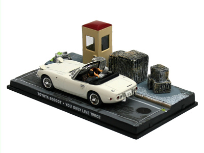 Eaglemoss Publications | M 1:43 | TOYOTA 2000 GT - James Bond Series "You Only Live Twice"