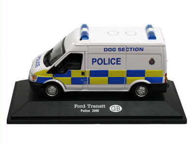 Cararama / Hongwell | M 1:43 | FORD Transit - Police / Dog Section (GB) (2000)