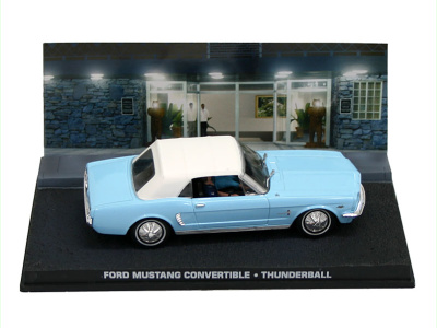 Eaglemoss Publications | M 1:43 | FORD Mustang Convertible - James Bond Series " Thunderball"