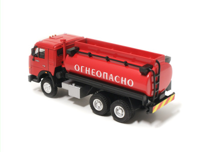 Bauer | M 1:43 | KAMAZ 54115 Cisterna "Огнеопасно"