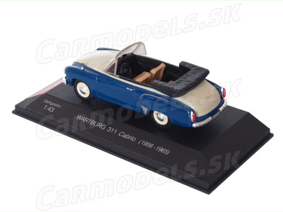 DeAgostini | M 1:43 | WARTBURG 311 Cabrio (1956-1965)