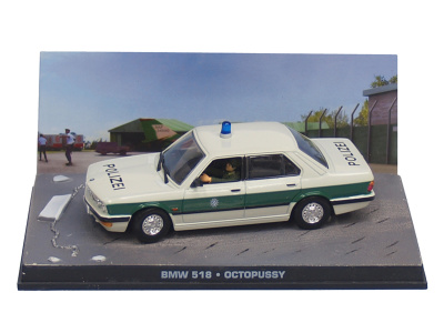 Eaglemoss Publications | M 1:43 | BMW 518 Polizei - James Bond Series "Octopussy"