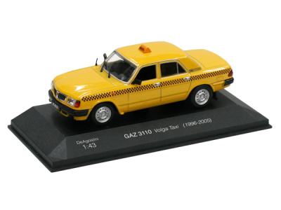 DeAgostini | M 1:43 | GAZ 3110 - Taxi (RUS) (1996-2005)