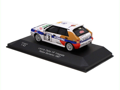 Cararama / Hongwell | M 1:43 | LANCIA Delta HF Integrale #3 Rallye Sanremo (1987)