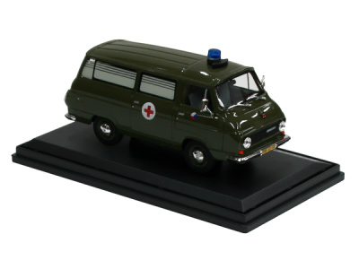 Abrex CZ | M 1:43 | ŠKODA 1203 - Vojenská Ambulancia (1984)