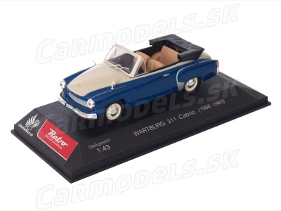 DeAgostini | M 1:43 | WARTBURG 311 Cabrio (1956-1965)