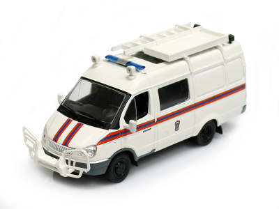 DeAgostini | M 1:43 | GAZ 2705 Gazelle - ASM Rescue (RUS)(1996)