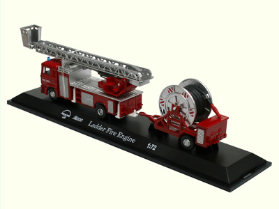 Mondo Motors | M 1:72 | MAN F2000 Ladder Fire Engine