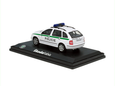 Abrex CZ | M 1:43 | ŠKODA Fabia I. Combi - Policie CZ