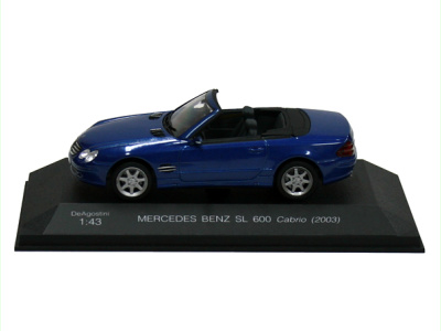 DeAgostini | M 1:43 | MERCEDES BENZ SL 600 Cabrio (2003)