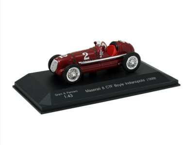 Grani & Partners | M 1:43 | MASERATI 8 CTF Boyle #2 Indianopolis (1939)