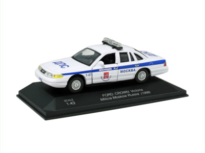 DeAgostini | M 1:43 | FORD Crown Victoria - Milicia Moskow Russia (1998)