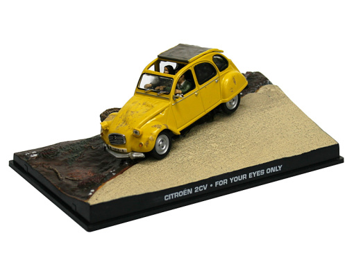 CITRÖEN 2CV - James Bond Series "For Your Eyes Only"