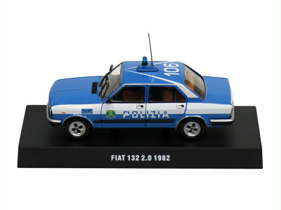 DeAgostini | M 1:43 | FIAT 132 2.0 - Polizia (1982)