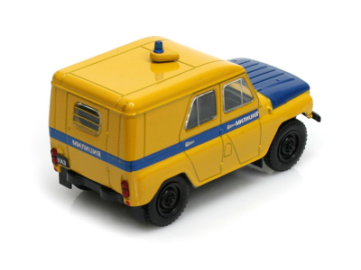 DeAgostini | M 1:43 | UAZ 469 Milicia "Милиция" ППС (RUS) (1972)