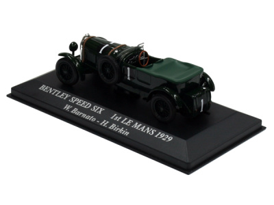 IXO | M 1:43 | BENTLEY Speed SIX  #1 - W.Barnato / H.Birkin 1st Le Mans (1929)