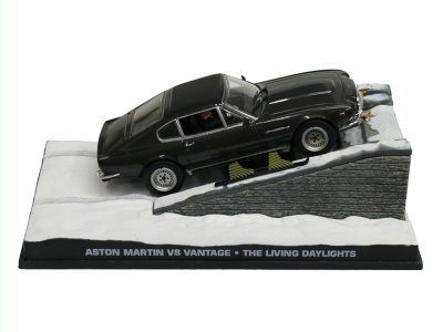 Eaglemoss Publications | M 1:43 | ASTON MARTIN V8 Vantage - James Bond Series "The Living Daylights"