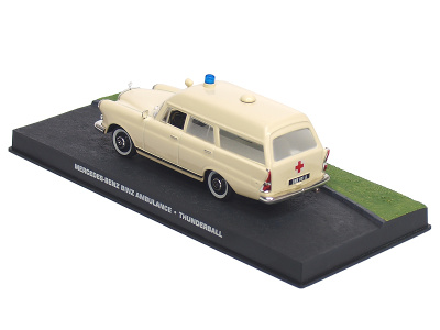 Eaglemoss Publications | M 1:43 | MERCEDES-BENZ BINZ Ambulance - James Bond Series "Thunderball"