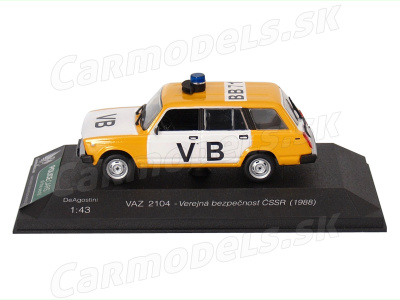 Carmodels SK / DeA | M 1:43 | VAZ 2104 Lada - Verejná bezpečnosť ČSSR ( 1988 )