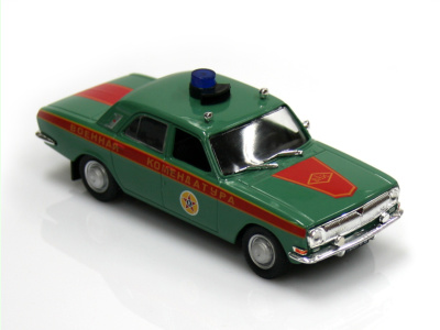 DeAgostini | M 1:43 | GAZ 24 Volga - "BАИ" (RUS)(1980)