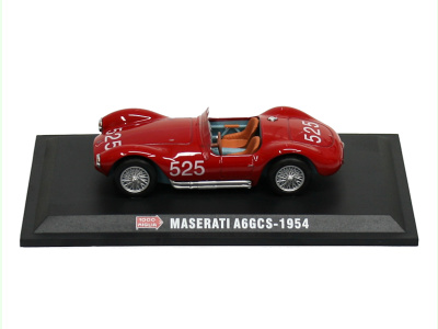 Hachette | M 1:43 | MASERATI A6GCS  #525 - Mille Miglia (1954)