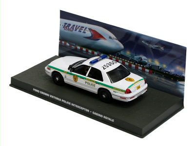 Eaglemoss Publications | M 1:43 | FORD Crown Victoria - Police Interceptor - James Bond Series "Casino Royal"