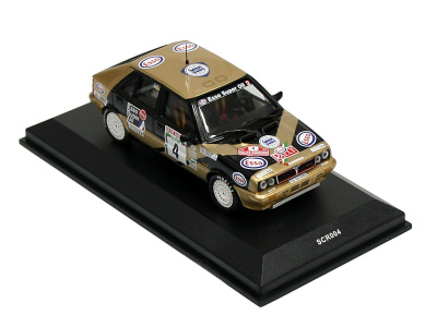 IXO | M 1:43 | LANCIA Delta HF 4WD Esso #4 - F.Tabaton / L.Tedeschini - Rally San Remo (1987)