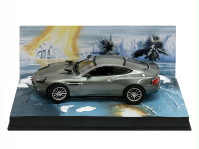 Eaglemoss Publications | M 1:43 | ASTON MARTIN V12 Vanquish - James Bond Series "Die Another Day"