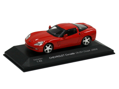 DeAgostini | M 1:43 | CHEVROLET Corvette C6-Z51 Coupé (2004)