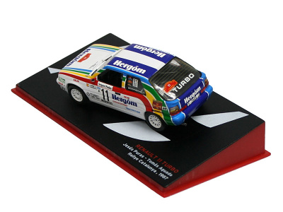 Altaya | M 1:43 | RENAULT 11 Turbo  #11 - J.Puras / T.Aquado - Rally Catalunya (1987)