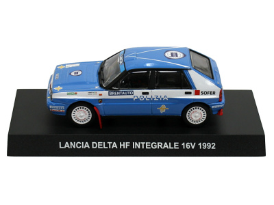 DeAgostini | M 1:43 | LANCIA Delta HF Integrale 12V - Polizia (1992)