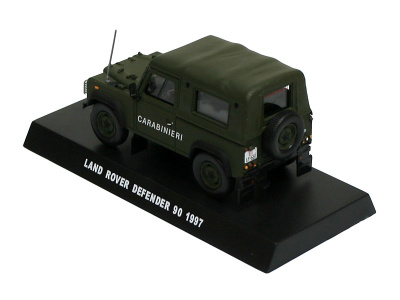 DeAgostini | M 1:43 | LAND ROVER Defender 90 - Carabinieri / Military Police (1997)