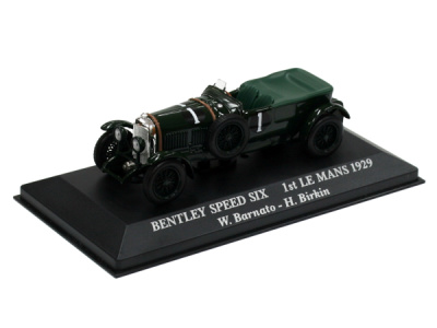 IXO | M 1:43 | BENTLEY Speed SIX  #1 - W.Barnato / H.Birkin 1st Le Mans (1929)