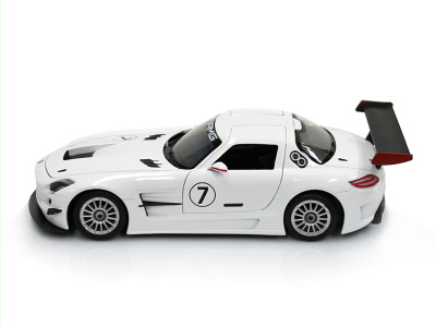 Mondo Motors | M 1:24 | MERCEDES-BENZ SLS AMG GT3 - White (2011-)