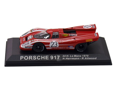 Altaya | M 1:43 | PORSCHE 917 - #23 - H.Herrmann / R.Attwood - 24h. Le Mans (1970)