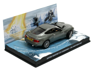 Eaglemoss Publications | M 1:43 | ASTON MARTIN V12 Vanquish - James Bond Series "Die Another Day"