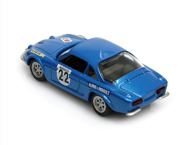 Mondo Motors | M 1:43 | RENAULT A110 Alpine 1600S # 22 J.C.ANDRUET - M.VIAL / 3rd RALLY MONTECARLO (1971)