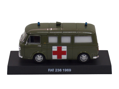 DeAgostini | M 1:43 | FIAT 238 - Polizia Ambulanza (1969)