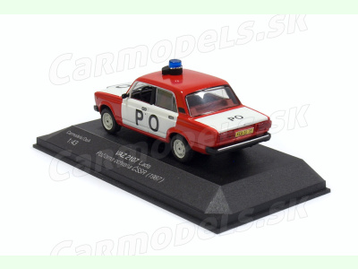 Carmodels SK / DeA | M 1:43 | VAZ 2107 - Požiarna ochrana ČSSR (1987)