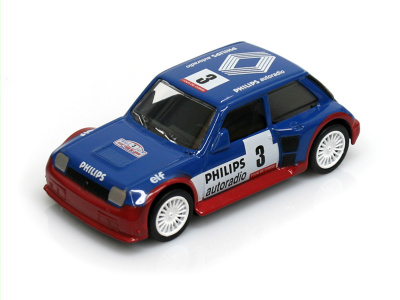 Mondo Motors | M 1:43 | RENAULT 5 Maxi Turbo # 3 J.RAGNOTTI - P.THIMONIER  / RALLY TOUR DE CORSE (1985)