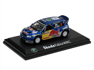 Abrex CZ | M 1:43 | ŠKODA Fabia WRC #11 Harri Rovanperä / Risto Pietiläinen - Rally Turecko (2006)