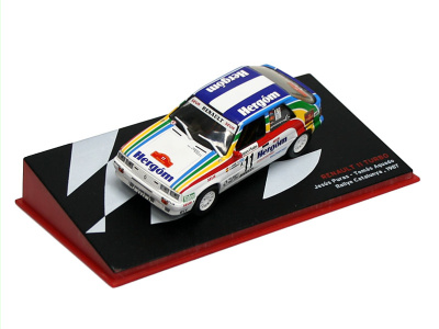 Altaya | M 1:43 | RENAULT 11 Turbo  #11 - J.Puras / T.Aquado - Rally Catalunya (1987)