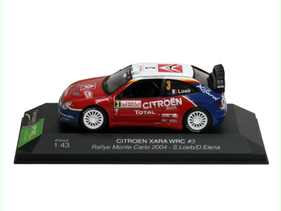 Altaya | M 1:43 | CITROËN XARA WRC  #3 - Rallye Monte Carlo (2004) S.Loeb / D. Elena