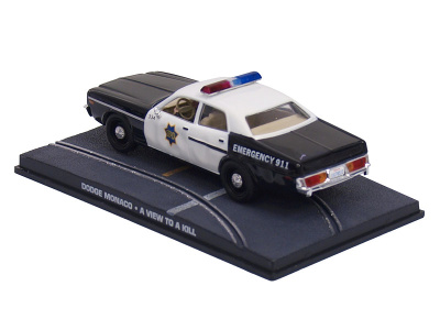 Eaglemoss Publications | M 1:43 | DODGE Monaco S.F.P.D. - James Bond Series "A View To A Kill"