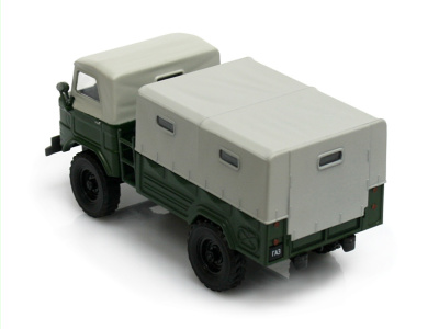 DeAgostini | M 1:43 | GAZ 62A - 4x4 s plachtou (1958-1962)