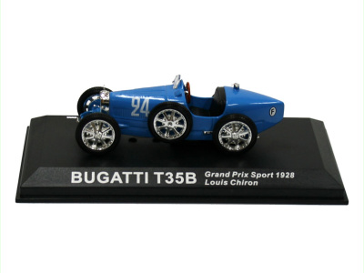 Altaya | M 1:43 | BUGATTI T35B - Louis Chiron - Grand Prix Sport (1928)